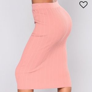 Last one🔥Bandage midi skirt